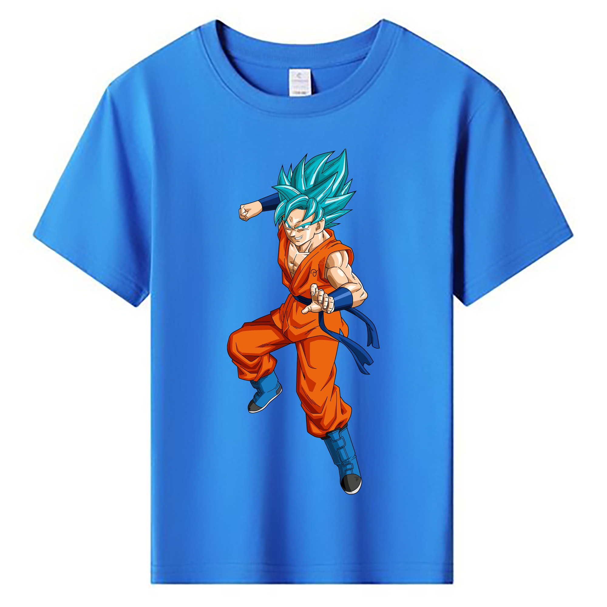 （画像用） ドラゴンボール ベジット DRAGON BALL Vegetto 綿100％キッズTシャツ（フロントプリント）
